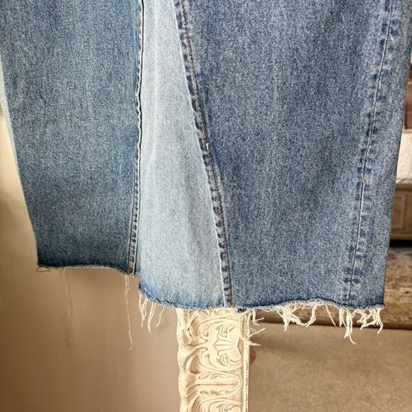 Zara The 90’s Collection Denim Midi Skirt - Picture 3 of 10